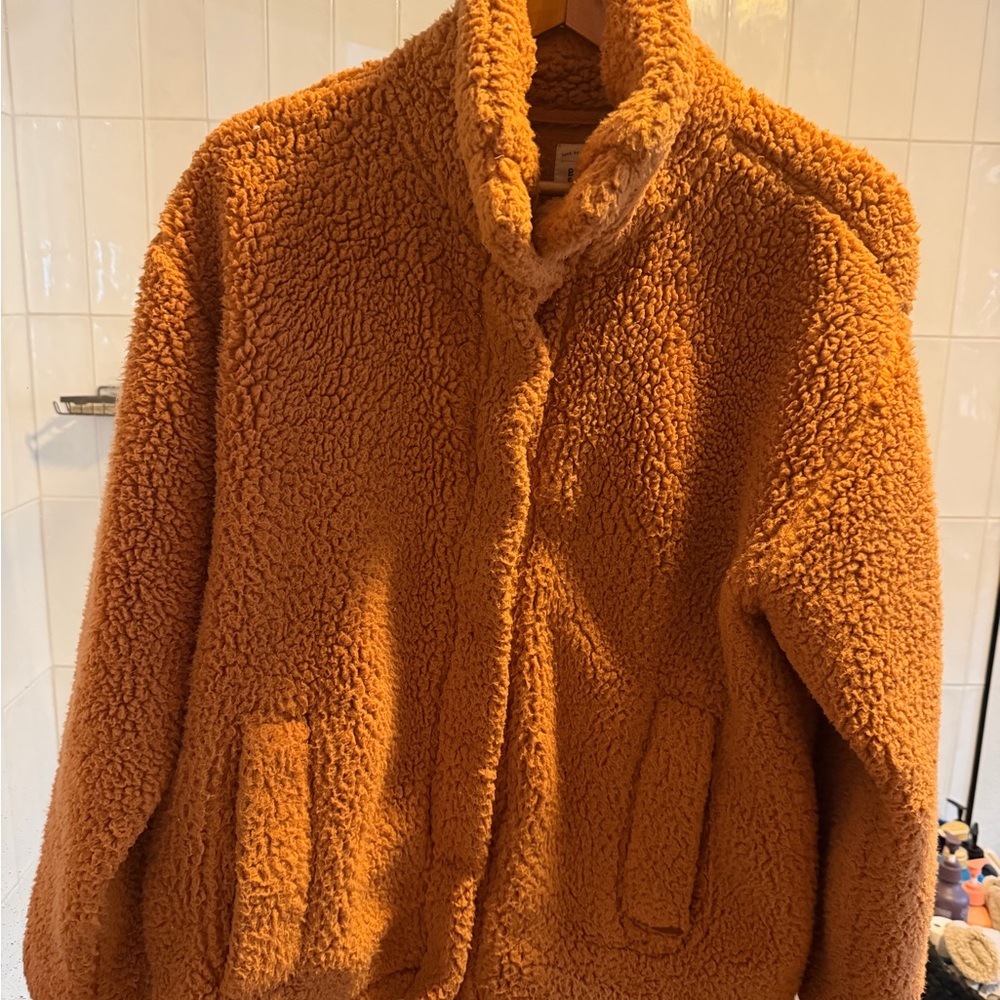Billabong Warm Orange Teddy Jacket